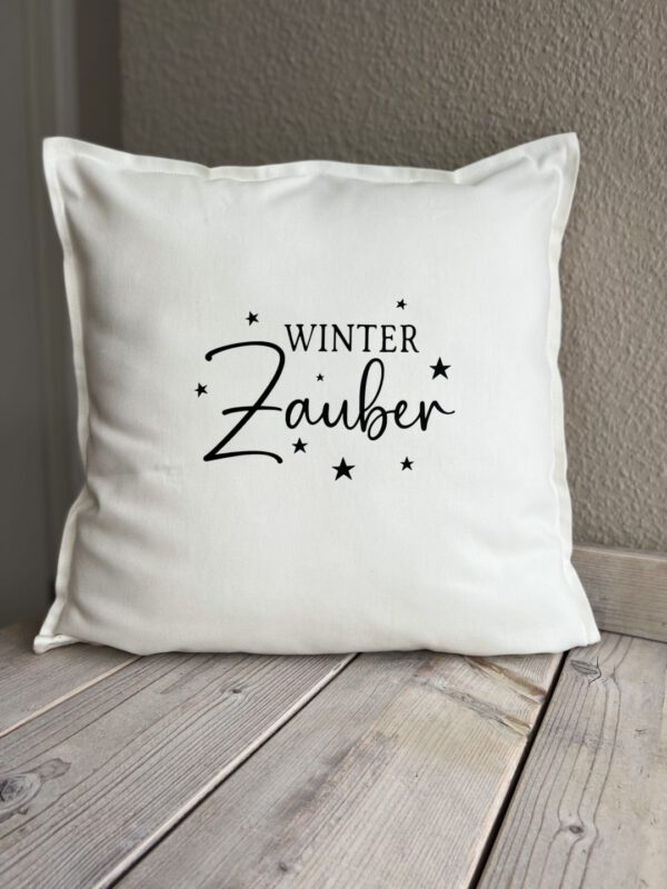 Kissen / Bügelmotiv "Winter Zauber" (1)