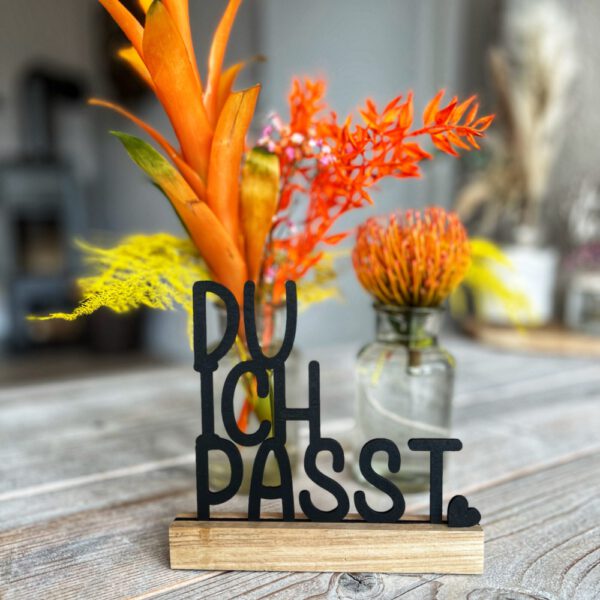 Du ~ ICH ~ PASST - aufsteller – Bild 4