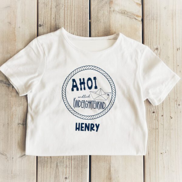 Organic T-Shirt - Ahoi Kindergarten