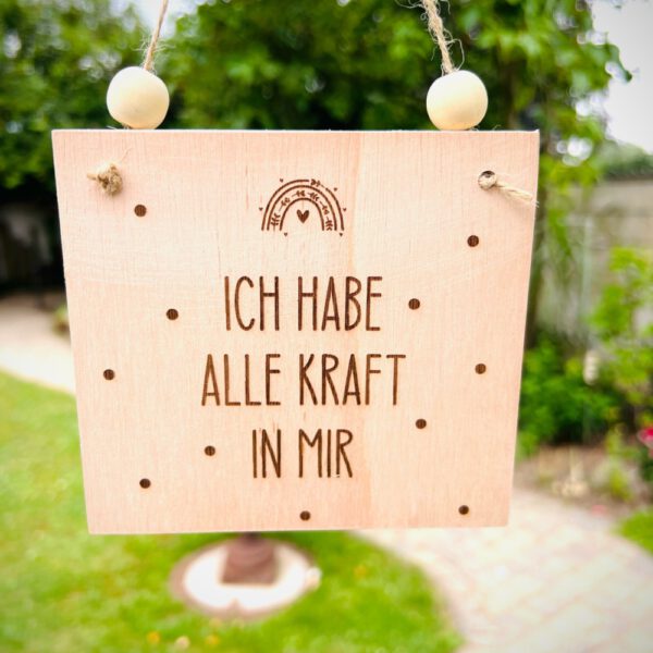 Affirmation "Ich habe alle Kraft in mir" – Bild 4