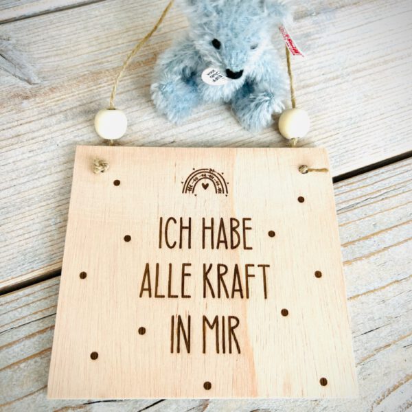 Affirmation "Ich habe alle Kraft in mir"