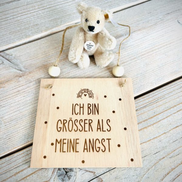 Affirmation "Ich bin größer als meine Angst"