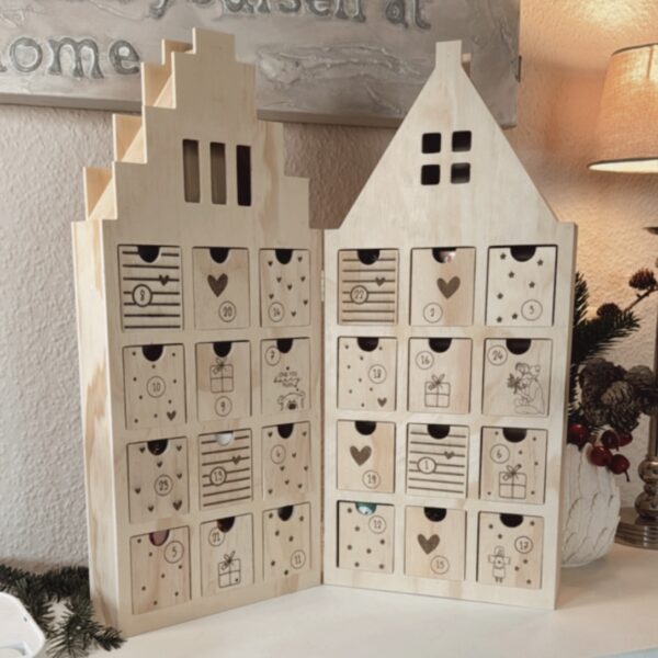 Adventskalender Grachtenhaus