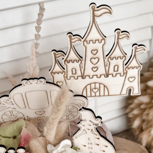 Cake Topper Set Prinzessin – Bild 5